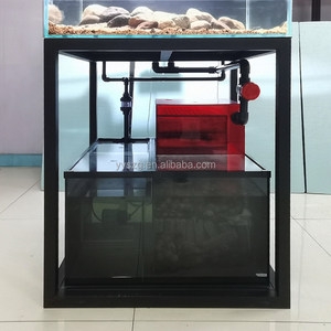Fabrieksnieuwe <span class=keywords><strong>aquarium</strong></span> met zoetwater, ultra-wit glazen bodemfilter, klein/middelgroot formaat, geschikt voor woonkamer, koraallandschap - Product Image 4