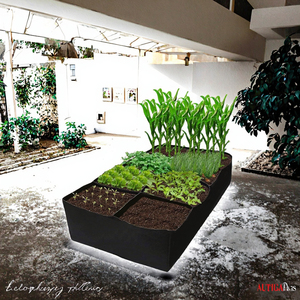 Sacs <span class=keywords><strong>de</strong></span> culture pour plantes Pots <span class=keywords><strong>en</strong></span> <span class=keywords><strong>feutre</strong></span> <span class=keywords><strong>en</strong></span> tissu noir Pots <span class=keywords><strong>en</strong></span> tissu non tissé Méthodes d'utilisation multiples - Product Image 3