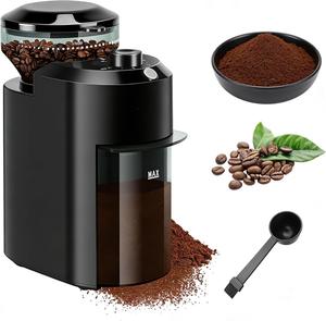 <span class=keywords><strong>Moulin</strong></span> à café à meules plates, nouveau modèle, vente chaude - 28 réglages de mouture précis réglables, capacité de 80g - <span class=keywords><strong>Moulin</strong></span> à expresso <span class=keywords><strong>professionnel</strong></span> pour la maison - Product Image 1