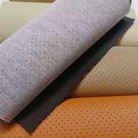 Tapisserie en Faux cuir pour sièges de voiture, tissu cuir, PVC, vinyle, effet perforant, nouveau,