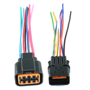 DJ7083A-<span class=keywords><strong>2.2</strong></span>-11/21 Bloque de terminales de cable LED para aviación, válvula solenoide 2PM, conector de batería de cable magnético rápido, cobre ABS - Product Image 3