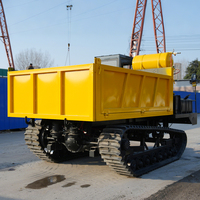 Hochwertiger 8-Tonnen 9-Tonnen Hydraulischer Raupenkipper Erdbewegungsmaschine Mini-Dumper Landwirtschaftlicher Allterrain-Mini-Kipper