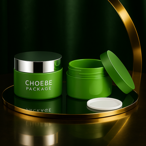 Choebe Tùy Chỉnh 50Ml 100Ml 200Ml Rỗng Sang Trọng Petg Nhựa Cơ Thể Bơ Chăm Sóc Da Jar Mặt Kem Mỹ Phẩm <span class=keywords><strong>Container</strong></span> Jar Với Nắp - Product Image 1