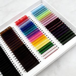 Extensions de cils en cachemire de qualité supérieure en gros, plateaux de cils individuels pour volume, extensions de cils en vison à marque privée - Product Image 4