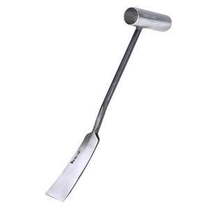 Green Heng Stainless Steel Wild Vegetable Shovel Curved Garlic Sprout Spatula With Rubber Handle For Home Gardening - Product Image 5