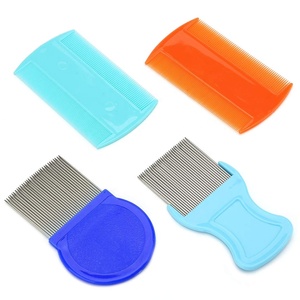 Plastic lice comb stainless steel comb lice premium quality head lice comb
