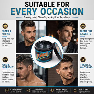 Pommade Coiffante Bio Personnalisée Extra Fixation Unisexe Effet Brillant Sans Résidus <span class=keywords><strong>Gel</strong></span> Coiffant Facile à Rincer Tenue Longue Durée Toutes Coiffures - Product Image 6