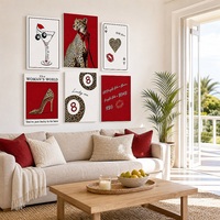 Décoration murale tendance et décontractée motif Léopard Eight Ball pour la rénovation de logements partagés en bord de mer et de maisons de vacances