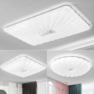 Nueva luz de <span class=keywords><strong>techo</strong></span> LED moderna para el hogar, oficina, lámparas de Ambiente de balcón simples para sala de estar, dormitorio principal, Control remoto - Product Image 6