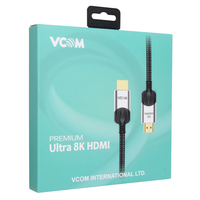 Câble HDMI VCOM 8K 60Hz 1,5m 3m 2m 6,6ft 48Gbps HDR dynamique 4K 120Hz Câble vidéo ultra haute résolution
