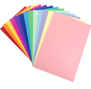 Colori assortiti <span class=keywords><strong>A4</strong></span> formato carta da stampa colorata carte da costruzione per bambini artigianato cancelleria - Product Image 4
