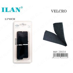 Nastro in velcro ILAN 2,5x80 cm con chiusura a strappo per riparazioni fai da te - Product Image 1