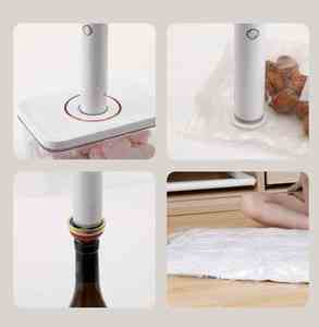 Ev kullanımı için yüksek kaliteli el düzenlenen USB Powered plastik vakum yapıştırma makinesi verimli gıda depolama - Product Image 6