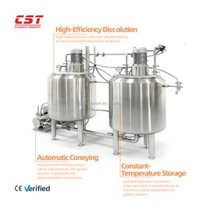 Ensemble de dissolution de gélatine CST 100L/200L avec remplissage automatique - Product Image 2