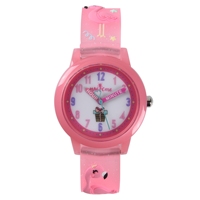 Montre-bracelet pour enfants, étanche, à motif de dessin animé, sportive et tendance, avec boîtier en PC, mouvement à quartz 3BAR, OEM/ODM