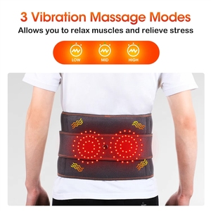 Massaggiatore Lombare Senza Fili con Terapia LED, Riscaldamento e Vibrazione per Alleviare il Dolore alla Schiena - Product Image 4
