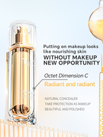 Crème Visage Végétalienne 8-en-1 Vitamines C et E Hydratante Éclaircissante Correctrice Maquillage Nude Tube 30g Tous Types de Peau Vente en Gros