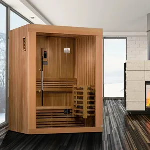 Built-In Indoor Sauna | Premium Teak Wood & Sleek Design | Personal Health Retreat