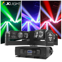 Equipo de DJ Led 12PCs * 10W Rgbw Dazzle Shadow Cross Disco Dj Stage Luz móvil para club nocturno