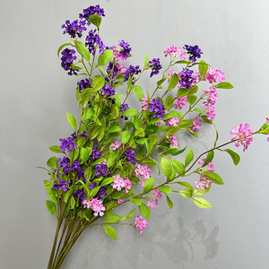 Yopin-6020 Hi-Q Branche de <span class=keywords><strong>Laurier</strong></span> Fleur de Lilas 108cm, Arrangement Floral pour la Maison et les Mariages - Product Image 3