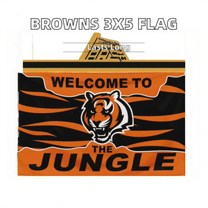 Bandiera di calcio in poliestere 3 * 5FT bandiera di <span class=keywords><strong>BENGALS</strong></span> promozione economica su misura all'ingrosso - Product Image 2