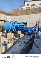 Turbin Air Generator Hidro Impuls Pelton Kaplan Aliran Rendah Mini Mikro