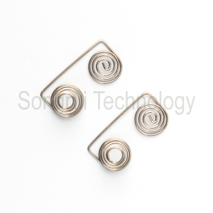 OEM điều khiển từ xa tùy chỉnh bán buôn pin chính xác mùa xuân AA đồng thau Pin phẳng liên hệ với lò xo nhỏ hình nón cuộn dây mùa xuân - Product Image 2