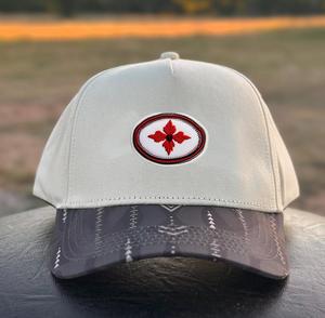 หมวกแก๊ปเบสบอล Gorras ทรงโค้ง5แผงหมวกโลโก้ปักลายพรางมีขอบโค้งทำจากผ้าฝ้ายทอลายโพลีเอสเตอร์ - Product Image 1