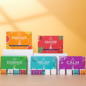 Tablettes et bombes de douche, aromathérapie longue durée, véganes, biologiques, naturelles, diffuseurs de vapeur pour la douche, parfum personnalisable, OEM, marque privée - Product Image 2