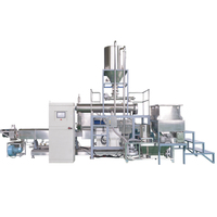 Ligne de production de machines extrudeuses pour la fabrication de porridge de maïs instantané, d'aliments pour bébés, de farine de riz nutritive