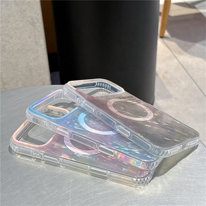 เคสโทรศัพท์ลายเปลือกหอยแฟนตาซีสุดล้ำ วัสดุ TPU แบบแม่เหล็ก สำหรับ iPhone 17 Pro Max ดีไซน์สร้างสรรค์สั่งทำพิเศษ สำหรับ Apple 16 Pro 15/14 - Product Image 4