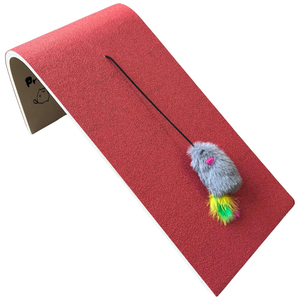 กระดานลับเล็บแมวทำจากไม้ทนทานต่อการสึกหรออุปกรณ์สำหรับสัตว์เลี้ยงทำจากไม้ - Product Image 4