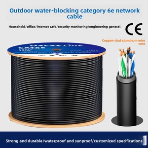 <span class=keywords><strong>Cable</strong></span> Ethernet CAT6A UTP FTP SFTP de Cobre Puro, Conductor Trenzado, Revestimiento de PE/PVC/LSZH, <span class=keywords><strong>4</strong></span> Pares, 8 Núcleos, <span class=keywords><strong>Cable</strong></span> de Comunicación de Red - Product Image 2