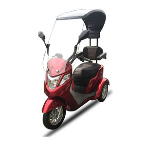 Triciclo Eléctrico Motorizado <span class=keywords><strong>de</strong></span> Tres <span class=keywords><strong>Ruedas</strong></span> para Adultos con Capota, Velocidad Máxima <span class=keywords><strong>de</strong></span> 30-50 km/h, Aprobado por la CE, Alcance <span class=keywords><strong>de</strong></span> 70-90 km - Product Image 1