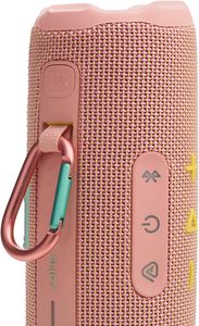 Para Altavoz Portátil 7, Resistente al Agua IP68, Compatible con APP, Emparejamiento Estéreo AURA CAST, Correa con Mosquetón, Color Rosa - Product Image 2
