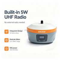 Récepteur GNSS RTK portable CHCNAV IBase de haute précision, équipement de collecte de données pour l'arpentage agricole