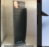Panneau de mousse en PVC personnalisé présentoir de sol avec crochets vente directe d'usine pour la publicité et les chevilles de prix inclus