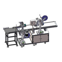 Applicateur d'étiquettes de coin de carton de boîte d'emballage entièrement automatique étiqueteuse étiqueteuse supérieure et inférieure
