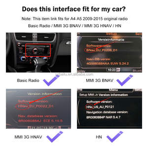 CarPlay inalámbrico Android 10,25 "pantalla táctil para Audi Q5 2009-2016 juego de coche inteligente navegación Radio Multimedia FUNCIÓN DE <span class=keywords><strong>Youtube</strong></span> - Product Image 6