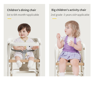 <span class=keywords><strong>Chaise</strong></span> <span class=keywords><strong>haute</strong></span> multifonctionnelle portable en plastique pour <span class=keywords><strong>bébé</strong></span> avec coussin de roue, plateau de table, <span class=keywords><strong>chaise</strong></span> simple pour enfants pour le sport et les loisirs - Product Image 5