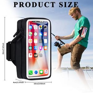 OEM ODM venta al por mayor brazalete soporte para teléfono móvil <span class=keywords><strong>iPhone</strong></span> 16 16E 15 deportes brazo bolsa bandas ajuste ejercicio gimnasio entrenamiento corredor senderismo - Product Image 2