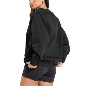 Sudaderas Bordadas Personalizadas al por Mayor para Mujer, Mangas Raglán, Entrenamiento, Talla Grande, Sudaderas con Capucha y Sudaderas de Felpa para Mujer - Product Image 6