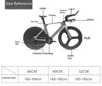 Vélo de route en fibre de carbone 24 vitesses, modèle de course de triathlon, transmission électronique, roues aérodynamiques, freins à disque doubles, ergonomique