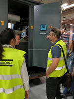Atlas-Copco ZT 15-22 ZR/ZT 30-45 ZR/ZT 22-37-55 VSD Compresseurs à vis à dents rotatives sans huile 15-55 kW ISO 8573-1 Classe 0 Moteur