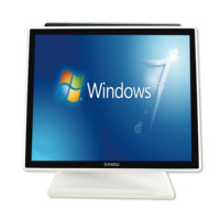 Sistema POS Profesional SANDU con Pantalla Táctil de 17 Pulgadas, Intel Core I3/I5/I7 y Windows para Caja Registradora de Supermercado