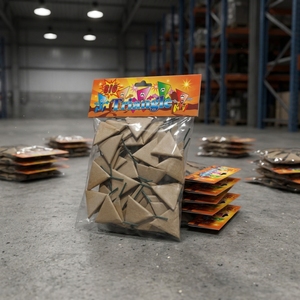 Vente en gros d'usine : Bombes triangulaires à effets spectaculaires, pétards et bombes sonores pour festivals - Product Image 1