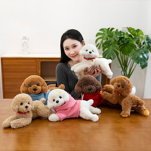 Hermosa muñeca <span class=keywords><strong>de</strong></span> perro <span class=keywords><strong>de</strong></span> peluche, una variedad <span class=keywords><strong>de</strong></span> tamaños para elegir, dar a la gente un rollo <span class=keywords><strong>de</strong></span> regalo relleno completo - Product Image 5