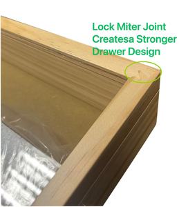 <span class=keywords><strong>Cornell</strong></span> ngăn kéo với khóa miter khớp | Bảo tàng cấp lưu trữ côn trùng - Product Image 4