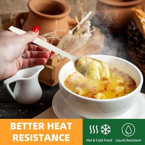 Fourchette jetable en amidon de maïs biodégradable du fabricant, 6 et 7 pouces, pour repas - Product Image 5