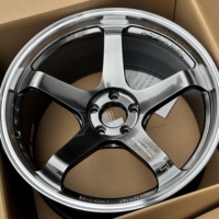 عجلات LH Advan Gt لسيارات تويوتا سوبرا Mk5 Mk4 وهوندا سيفيك وسوبارو WRX مقاس 19 و20 بوصة، جنوط 5x112 و5x120 و5x100 و5x114.3، عجلات مصنعة بالحدادة